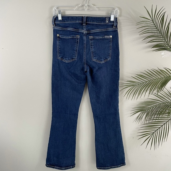 7 for all mankind kick crop jeans - Picture 8 of 16